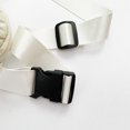 thumbnail image 4 of Bolso Acolchado Pecho Mujer Acolchado Nube Color Sólido Niña Diario Blanco, 4 of 6