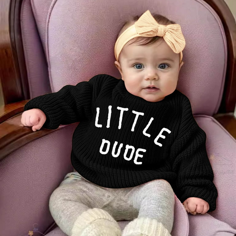Ketyyh-chn99 Infant Baby Boy Girl Knit Sweater Newborn Boy Sweater