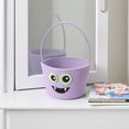 thumbnail image 4 of PLPPYFS Halloween Basket, Woven Cotton Rope Pumpkin Candy Basket, Cute Trick or Treat Bucket with Handle, Small Spooky Bins for Adults, Halloween Decoration Gift Bin Empty, 4 of 6
