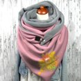 thumbnail image 2 of Foulards Boho Vintage à Imprimé pour Femmes Châles Foulards d'Hiver Chauds Foulards Courtes, 2 of 4