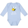 thumbnail image 3 of Inktastic I'm the Queen- cute queen bee Boys or Girls Long Sleeve Baby Bodysuit, 3 of 5