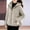 #514-Beige, variant on Women's Cotton Coat, Solid Color Casual Hooded Long Sleeve with Zipper Pockets, Warm and Comfortable for Everyday Wear