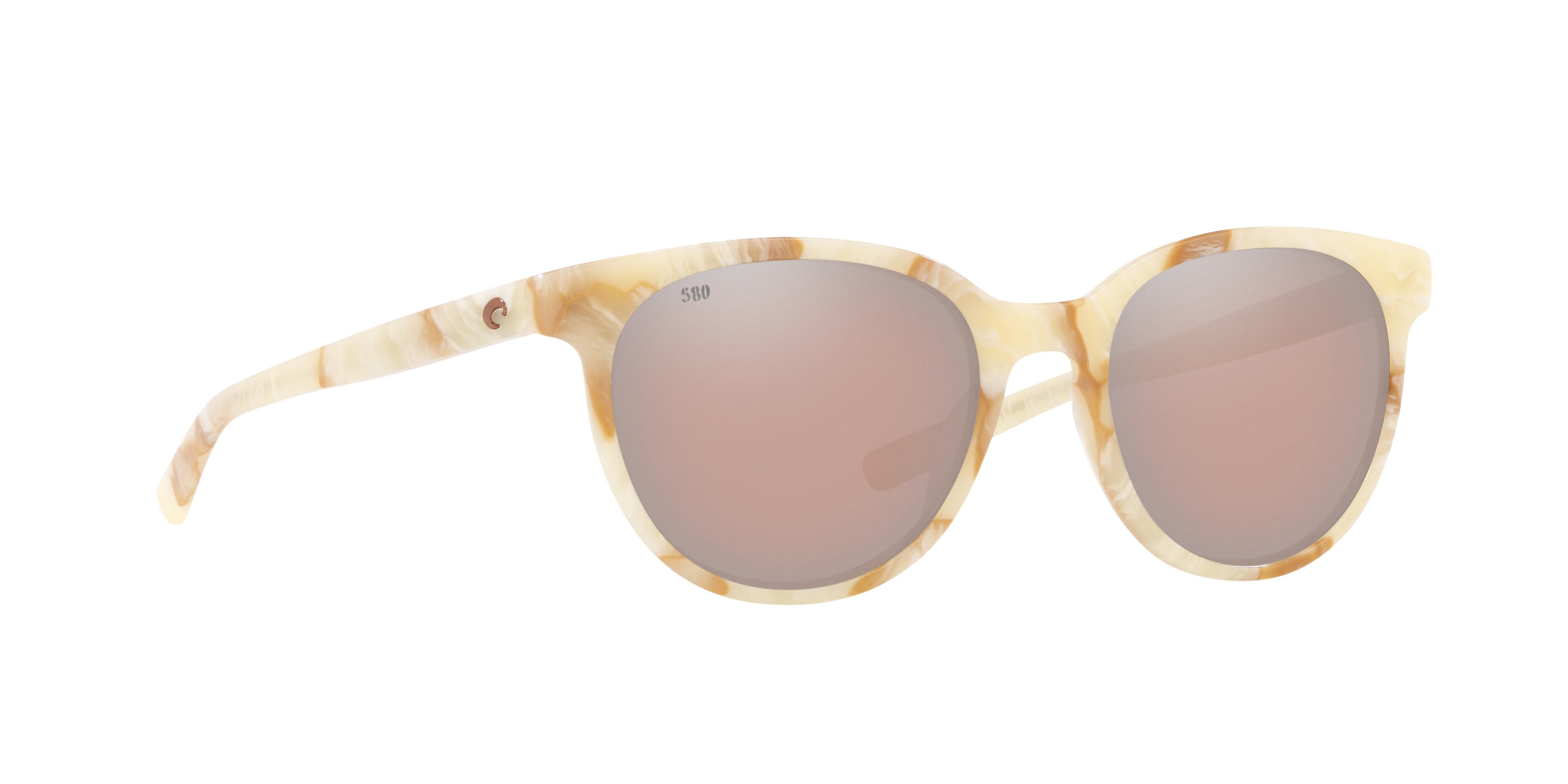 NEW COSTA DEL MAR women\'s isla sunglasses in shiny seashell/copper silver mirror s-l1200.jpg main image 4