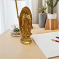 thumbnail image 4 of STRANDCHIC Portable Small Blessed Mother Resin Statue for Catholic Tabletop and Home Decoration, 4 of 8