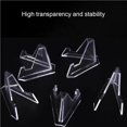 thumbnail image 2 of Shengyu 12PCS Mini Acrylic Display Stands Transparent Coin Display Easel for Home Shop Exhibitions, 2 of 6
