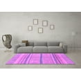 thumbnail image 3 of Ahgly Company Indoor Rectangle Abstract Purple Modern Area Rugs, 2' x 3', 3 of 4