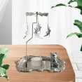 thumbnail image 1 of Christmas Rotating Candle Holder Retro for Wedding Party Dinner Thanksgiving, 1 of 8