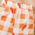 thumbnail image 3 of KPOPLK Toddler Baby Boy Clothes 3 6 9 12 18 Months 2 3T 4T Summer Spring Polo Shirt Shorts Sleeves Set Button Outfits 2 PCS(6-12 Months,Orange), 3 of 7
