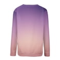 thumbnail image 5 of Besolor Knit Shirts for Women Fall Trendy Gradient Color Long Sleeve Tops Plus Size Crewneck Pullover Blouses, 5 of 5