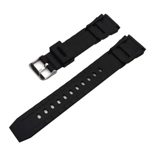 Shisuyan Watch Band Replacement Strap Black Stainless Steel 1Set 9.00X2.00X1.00CM