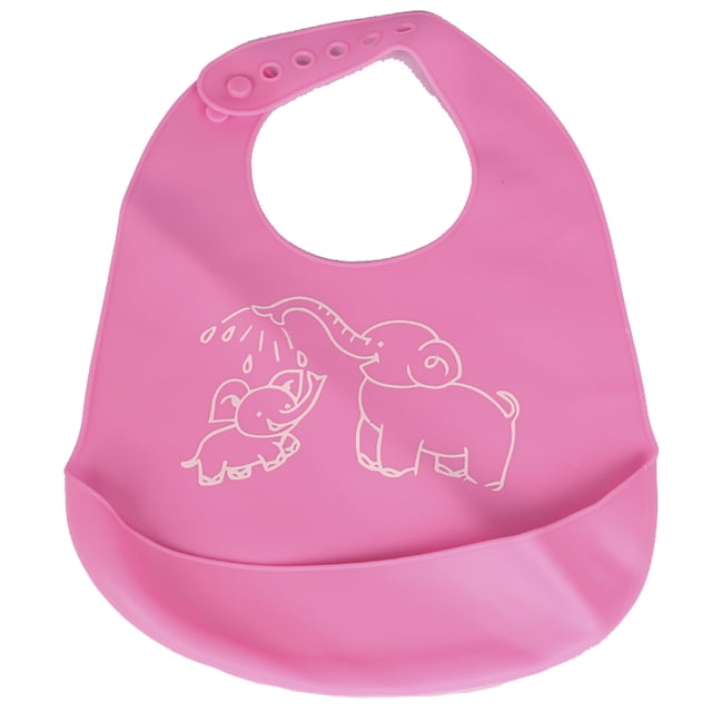 Babero De Silicón Impermeable Antiderrames Para Bebé Innovashop Babero de silicona
