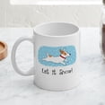 thumbnail image 4 of CafePress - Jack Russell Let It Snow Mug - 11 oz Ceramic Mug - Novelty Coffee Tea Cup, 4 of 6