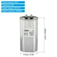 thumbnail image 2 of Capacitor de arranque Uxcell CBB65 26uF, 26mfd 1Pcs CA 540V caja de aluminio con 2 terminales, 2 of 5