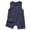 Navy, variant on vigerkar Baby Bodysuits Comfy Cotton Sleeveless Romper Soft Onesie One Piece Shorts Outfits (Orange, 6-9 Months)