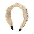 thumbnail image 1 of Ofertas Únicas 1 Pc Diadema Ancha de Corazón Elegante con Diamante Falso para Mujeres y Niñas 6.89"x5.51" Caqui, 1 of 3