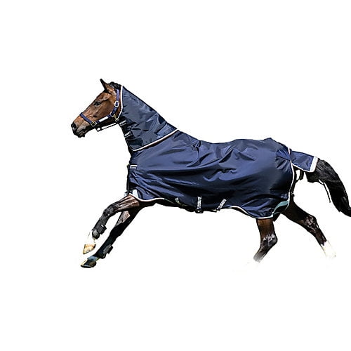 Rambo Duo Turnout Blanket 78 Navy
