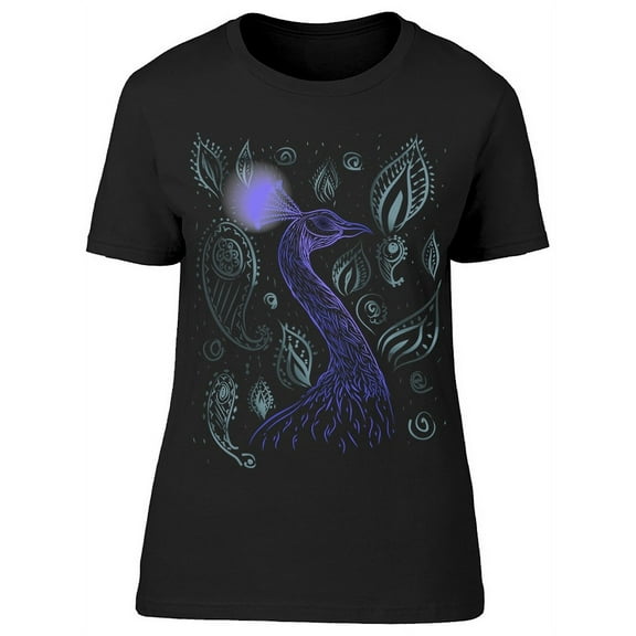 Head Of Peacock T-Shirt Women -Image by Shutterstock, Female Large
