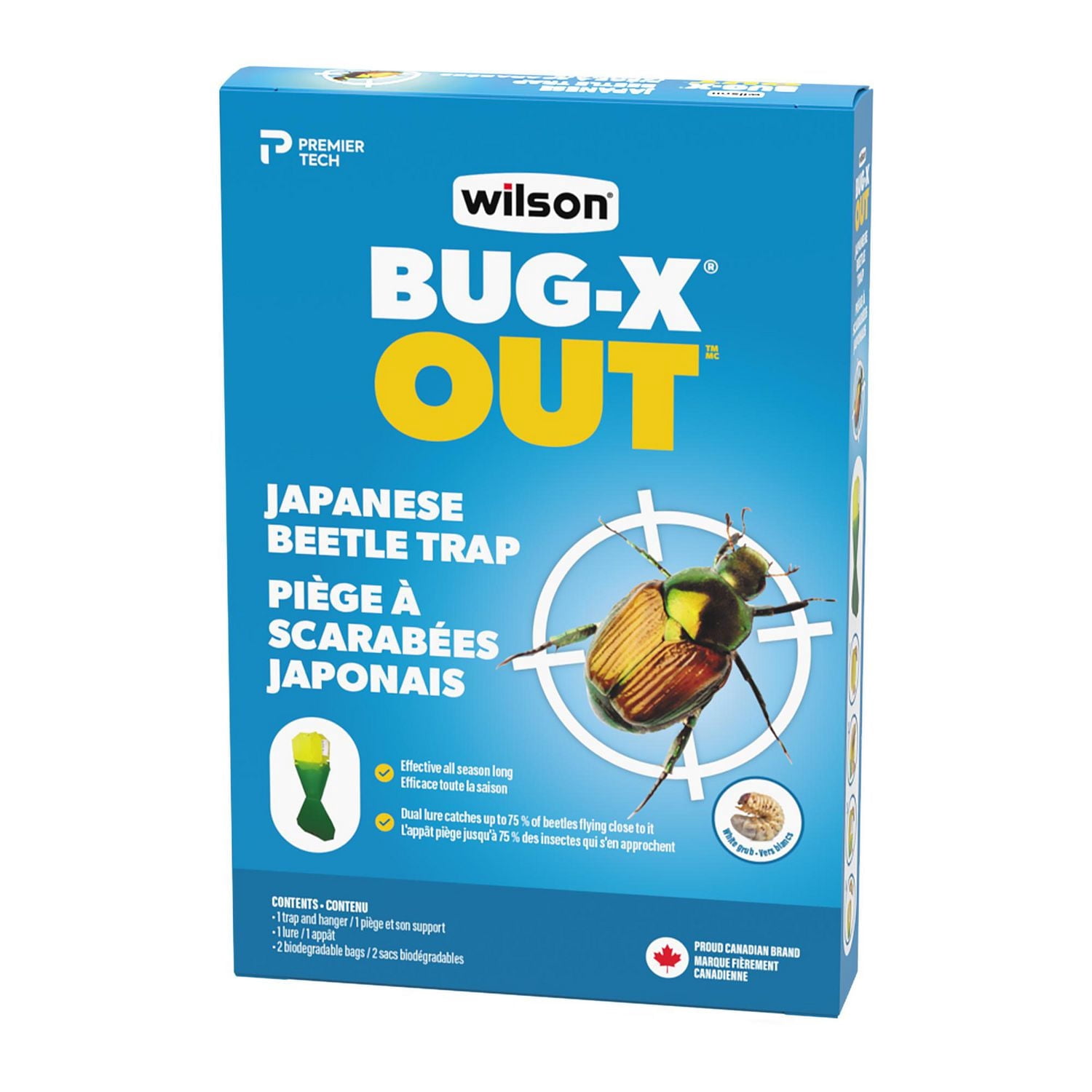 Piège à scarabée japonais BUG-X® OUTMC de Wilson®