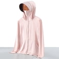 thumbnail image 5 of FNFYFH Womens UPF 50+ Sun Protection Jacket Hooded Lightweight Full Zip Long Sleeve Shirt Cooling Hiking Fishing Performance Shirts, 5 of 5