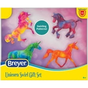 Breyer Horses Stablemates Unicorn Swirl Gift Set | 4 Unicorn Set | 1:32 Scale | 3.75" x 2.5" | Horse Toy | Model #6912