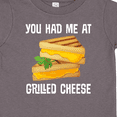 thumbnail image 4 of Inktastic You Had Me at Grilled Cheese Sandwich Boys or Girls Toddler T-Shirt, 4 of 5