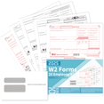 thumbnail image 1 of Kit W2 Forms 2025 de 4 piezas para 25 empleados con sobres y W3, 1 of 8