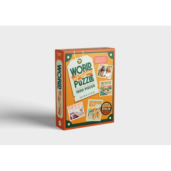 World Travel Adventures : 1000-piece Puzzle