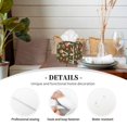 thumbnail image 2 of Kdxio Mushrooms and Autumn Print Tissue Box Cover,Square Decorative PU Leather Facial Paper Case Organizer Holder Dispenser for Bathroom,Night Stands,Desk,Car 5.2''X5.2''X5.2'', 2 of 6