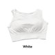 thumbnail image 4 of sweethay Camiseta sin mangas desmontable, transpirable, inalámbrica, carpeta de pecho, carpetas de pecho , mujer, ejercicio, deportes, Yoga, Prendas para la parte del cuerpo Blanco, 4 of 6