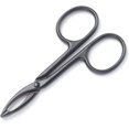 thumbnail image 2 of Juego de 2 pinzas para cejas CHAO con mango de tijeras rectas negro, 2 of 5