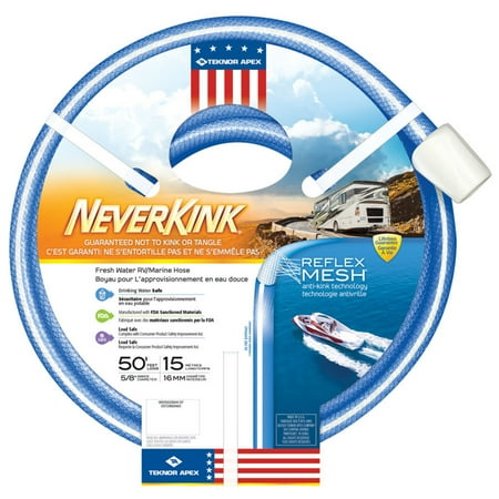 UPC: 0031724860465 | Teknor Apex 8604-50 NeverKink RV/Marine Water Hose – 5/8 x 50