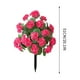 thumbnail image 4 of Xihbxyly Flores Artificiales, Elegante Decoración de Manzano Silvestre de Seda, Estacas Resistentes Incluidas, Decoración de Suelo de Geranio de Bajo Mantenimiento, Ideal para Jardín, Patio y Jardín,, 4 of 7