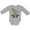 AC-Heather Grey, variant on Inktastic Mimi and Poppy Love Me Grandson Boys Long Sleeve Baby Bodysuit