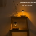 thumbnail image 3 of Tubicen Cordless Table Lamp, Rechargeable Battery Operated Lamp, LED Portable Bedside Lamps, Touch Control, 4-Level Brightness Warm White Accent Night Lighting, Nickel, 3 of 7