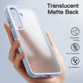 thumbnail image 4 of JETech Matte Case for Samsung Galaxy S24+ / S24 Plus 5G, Frosted Translucent Back Protective Slim Phone Cover, Anti-Fingerprints (Sapphire Blue), 4 of 6