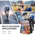 thumbnail image 6 of The Amazing Anime World Of Gumball Backpack Cartoon BBackpack Casual Travel Backpack Lightweight Backpack Unisex, 6 of 6