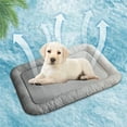 thumbnail image 6 of Blueek Cooling Pet Ice Mat for Cats & Dogs - Portable Cooling Dogs Blanket Pad for Travel & Home Use, 16x12 Inch, Gray, 6 of 6