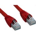 thumbnail image 1 of Câble Ethernet Droit Cat6a 10 Gbit/S RJ-45 Blindé Rouge 75 Pieds, 1 of 1