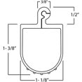 thumbnail image 3 of Garage Door Parts - Windsor - P-bulb Bottom Seal - 20' Seal, 3 of 3