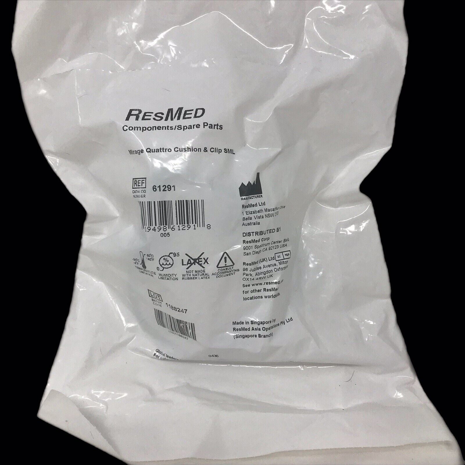 Mirage Quattro Cushion 61291 Small