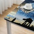 thumbnail image 5 of WYYP Death Star Square Tablecloth Full Width Single-Sided Printing 100% Polyester Fiber 40*40, 5 of 8