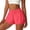 1-Hot Pink, variant on Athletic Running Shorts for Women 2 in 1 Stretch High Waisted Workout Gym Yoga Dolphin Shorts Lightweight Breathable Quick Drying Sports Short Pants with Lined Pockets 2-Green M