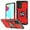 Red, variant on SOATUTO for Samsung Galaxy A73 6.7 inch Case Heavy Duty Shoftproof Military-Grade Armor Protective Case Cover with Built-in 360° Rotate Ring Kickstand Phone Case for Samsung Galaxy A73 5G - Black