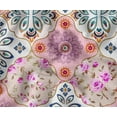 thumbnail image 1 of Soimoi Toile de Polyester de 56 Pouces de Large par 5 Yard - Imprimé Patchwork - Multi - Matériau Résistant à l'Eau pour l'Extérieur et le Rembourrage, 1 of 7