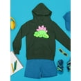thumbnail image 3 of Sleeping Dinosaur Hoodie Juniors -Image by Shutterstock,  Large, 3 of 4