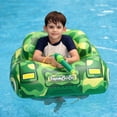 thumbnail image 1 of Swimbobo - Flotador de piscina para niños pequeños con asiento, barco, inflable, avión, piratas, tiburones, coche para niños, juguetes al aire libre, 1 of 4