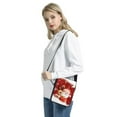 thumbnail image 6 of Binienty Cute Crossbody Bags For Women Christmas Gifts Santa Claus and Reindeer Messenger Bags Shoulder Cross Body Sling Bag Travel Purses For Women Crossbody Bag with Adjustable Strap, 6 of 6