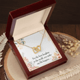 thumbnail image 6 of To My Daughter Best Daughter in the World Inseparable Necklace, 6 of 20