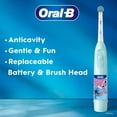 thumbnail image 2 of Oral-B Kid's Electric Battery Powered Toothbrush for Ages 3+, Extra Soft Bristles, 2 of 16
