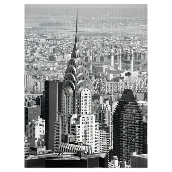 Masterpiece Art Gallery New York Chrysler Building by Lillis Werder Canvas Art Print 30" x 40"